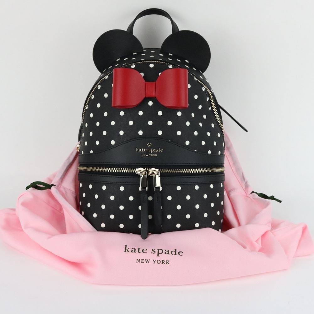 Disney 😍 Kate Spade New York Minnie Mouse Dome Backpack